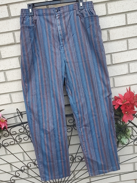 Blassport Pants - Striped Dress Pants